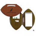 Football Real Feel Folio w/ Vinyl Pigskin Exterior & Buckskin Interior